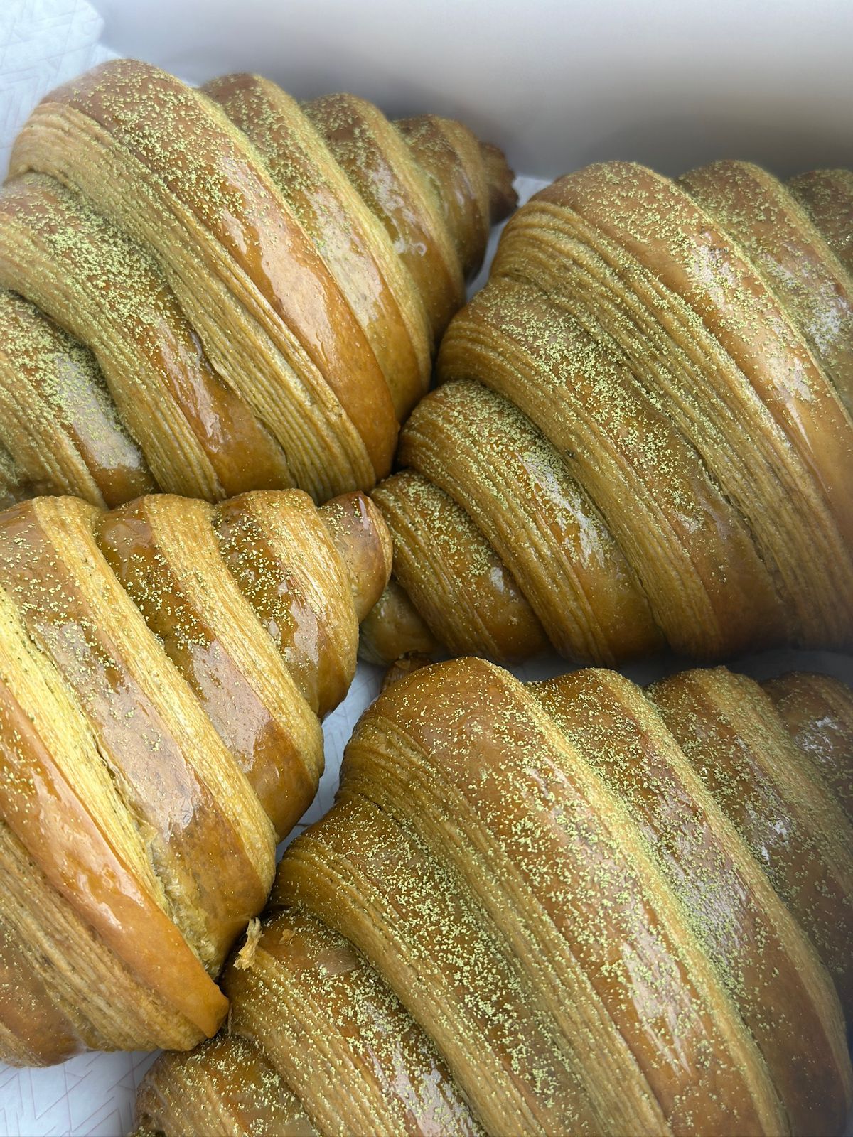 Croissant Matcha Nutella